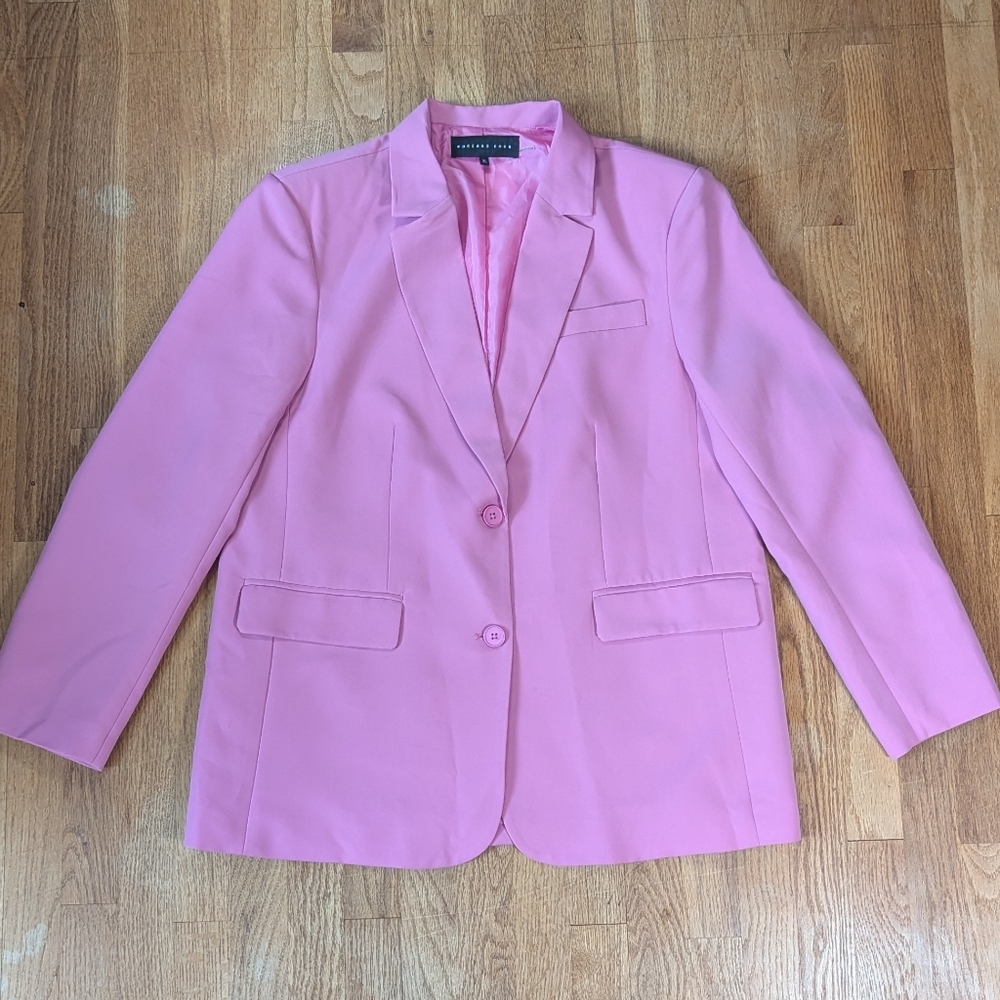Endless Rose Barbiecore Blazer 🌸 Bubblegum Pink Power Jacket XL